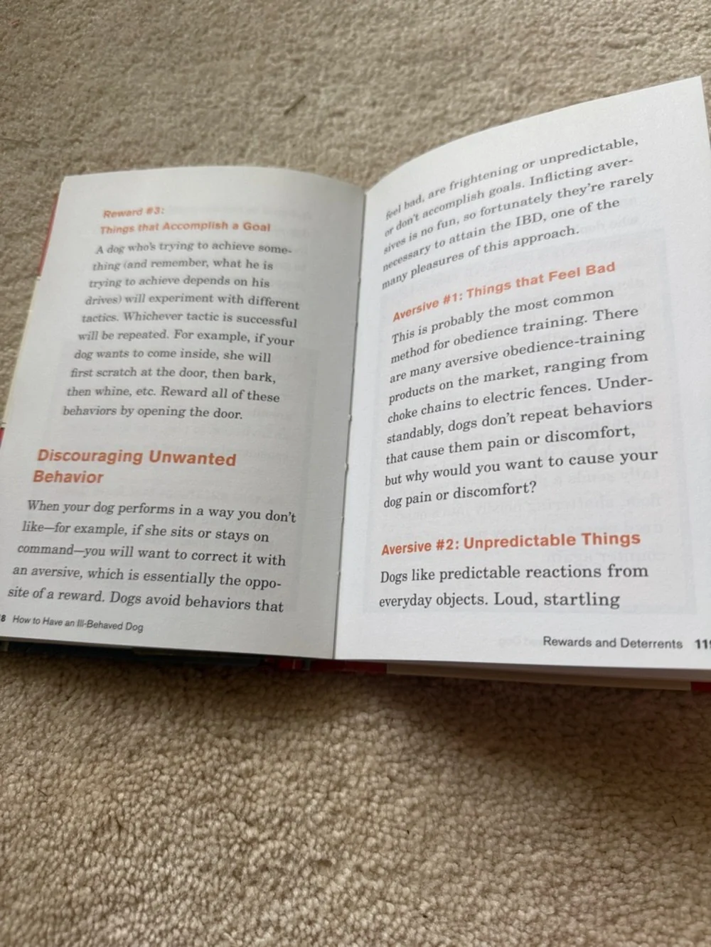 How to Have an Ill-Behaved Dog - Red/Blue Vintage Pet Training Book